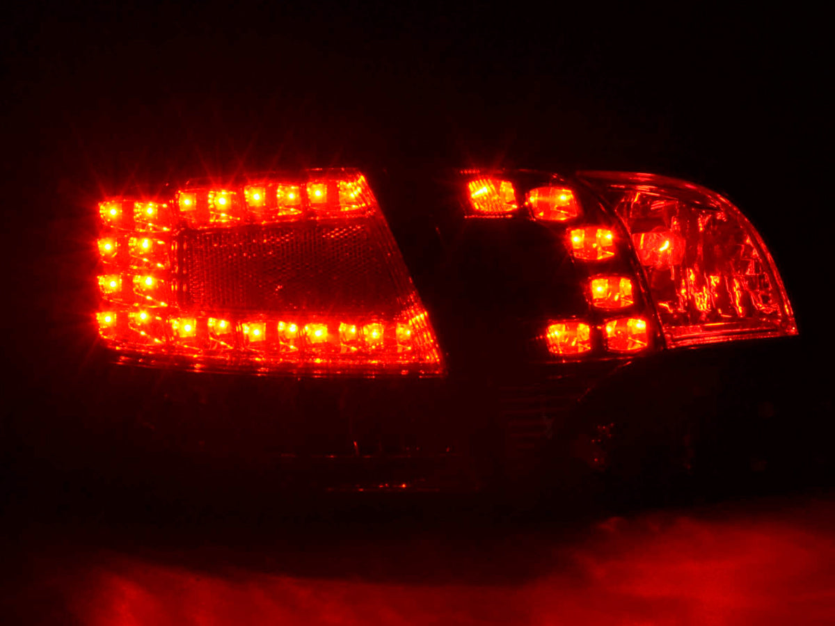 LED Rückleuchten Set Audi A4 Avant Typ 8E 04-08 rot/schwarz LED Rückleuchten Set Audi A4 Avant Typ 8E 04-08 rot/schwarz